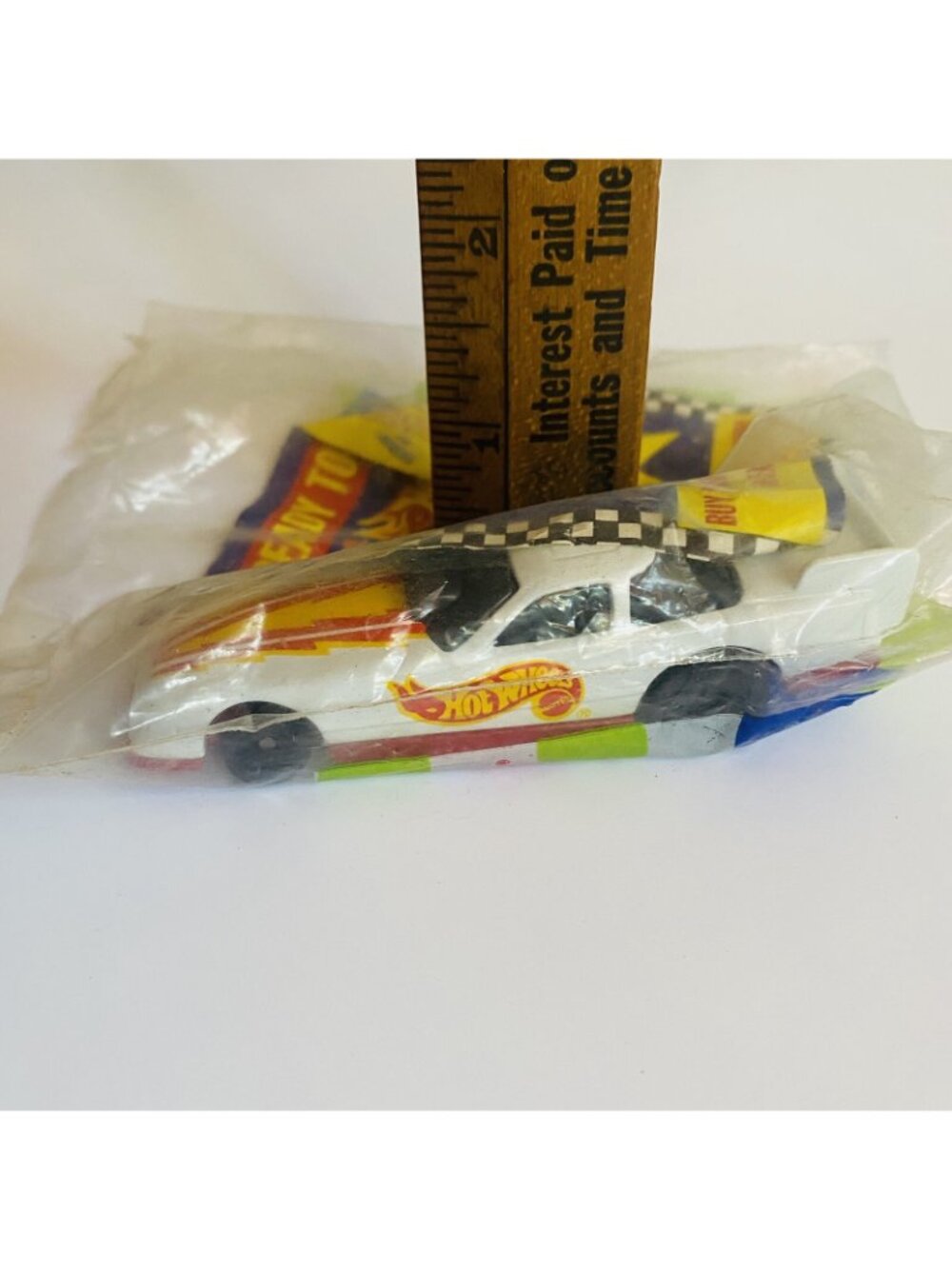 Hot Wheels McDonalds Happy Meal Racing Series Funny Car Sealed 1992 Collectible - Picture 7 of 11